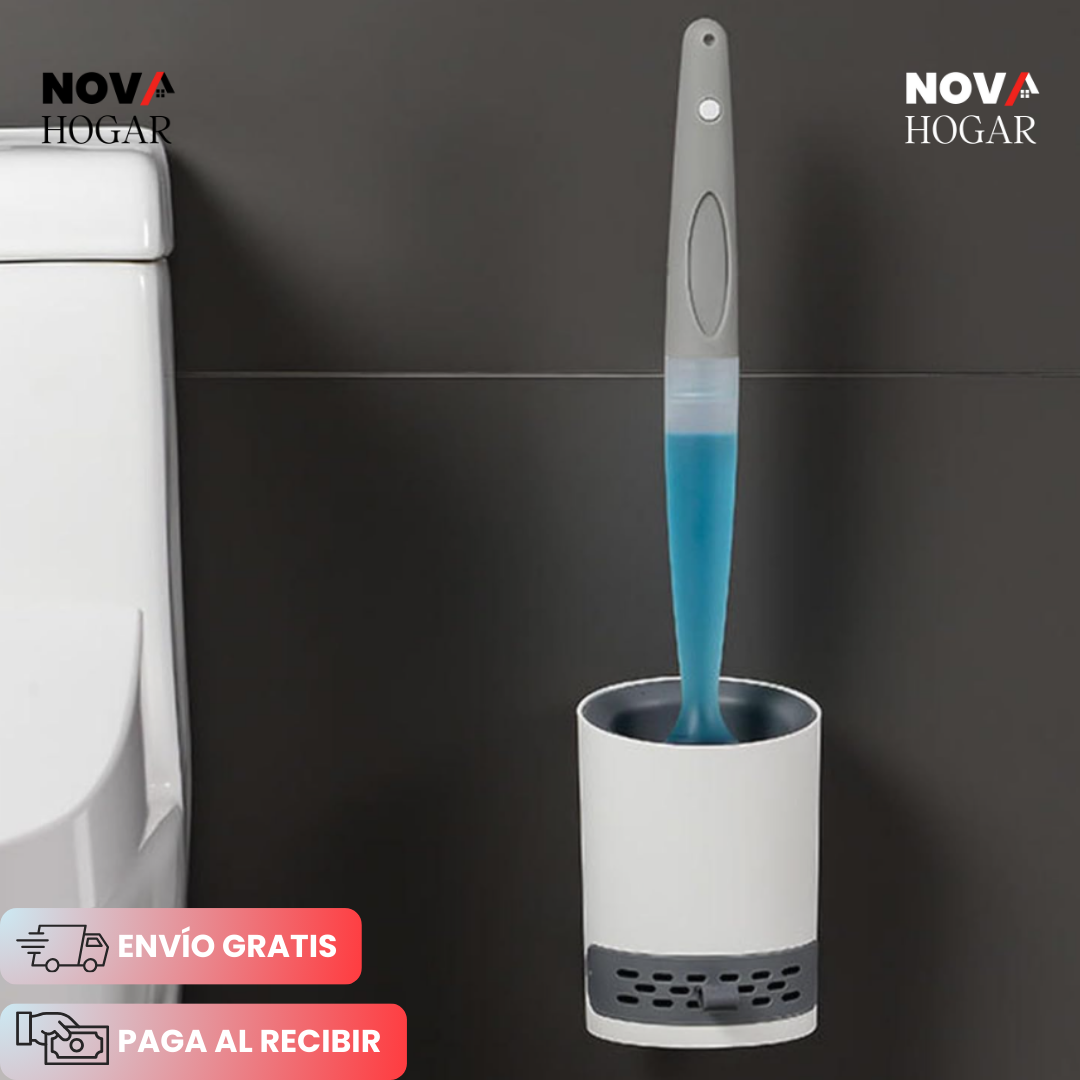 SwiftClean™ Cepillo de baño Inteligente con Dispensador