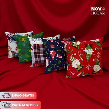 PillowChristmas™ Colección Exclusiva de Cojines Navideños