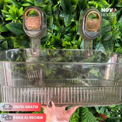 SnapMount™ Organizador sin Perforaciones para Baño