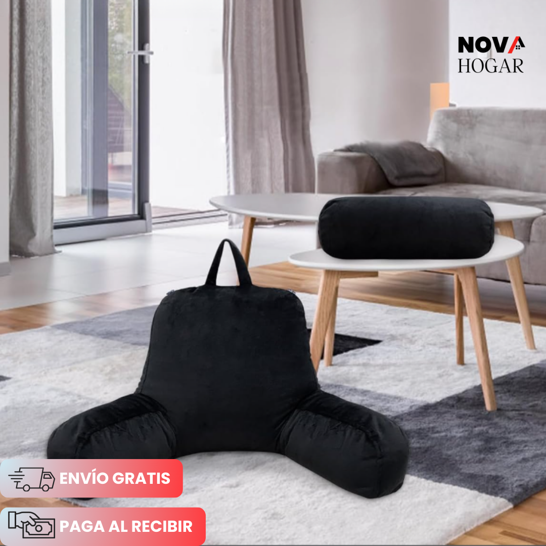 CuddlePillow™ Almohada de Lectura con Respaldo