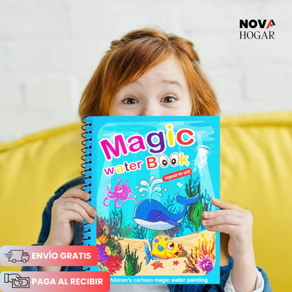 Pack x4 WaterBook™ Libro Mágico Reutilizable