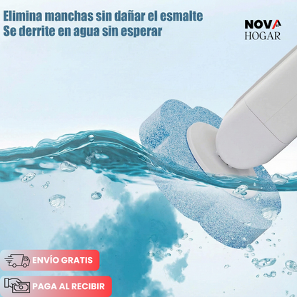 ClickScrub™ Kit De Escobilla Desechable para Inhodoro