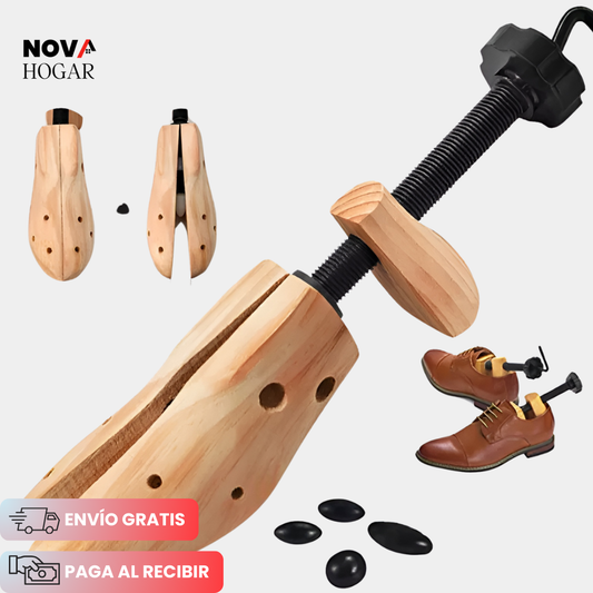 StretchShoe™ Horma de Madera Expansora de Zapatos