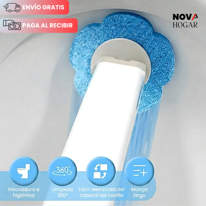ClickScrub™ Kit De Escobilla Desechable para Inhodoro
