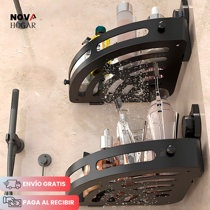 WallGuard™ Set X2 Repisa de Esquina sin Perforaciones