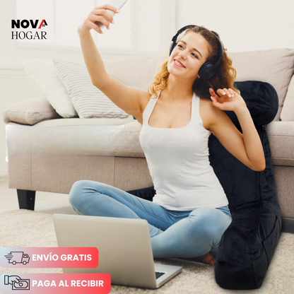 CuddlePillow™ Almohada de Lectura con Respaldo