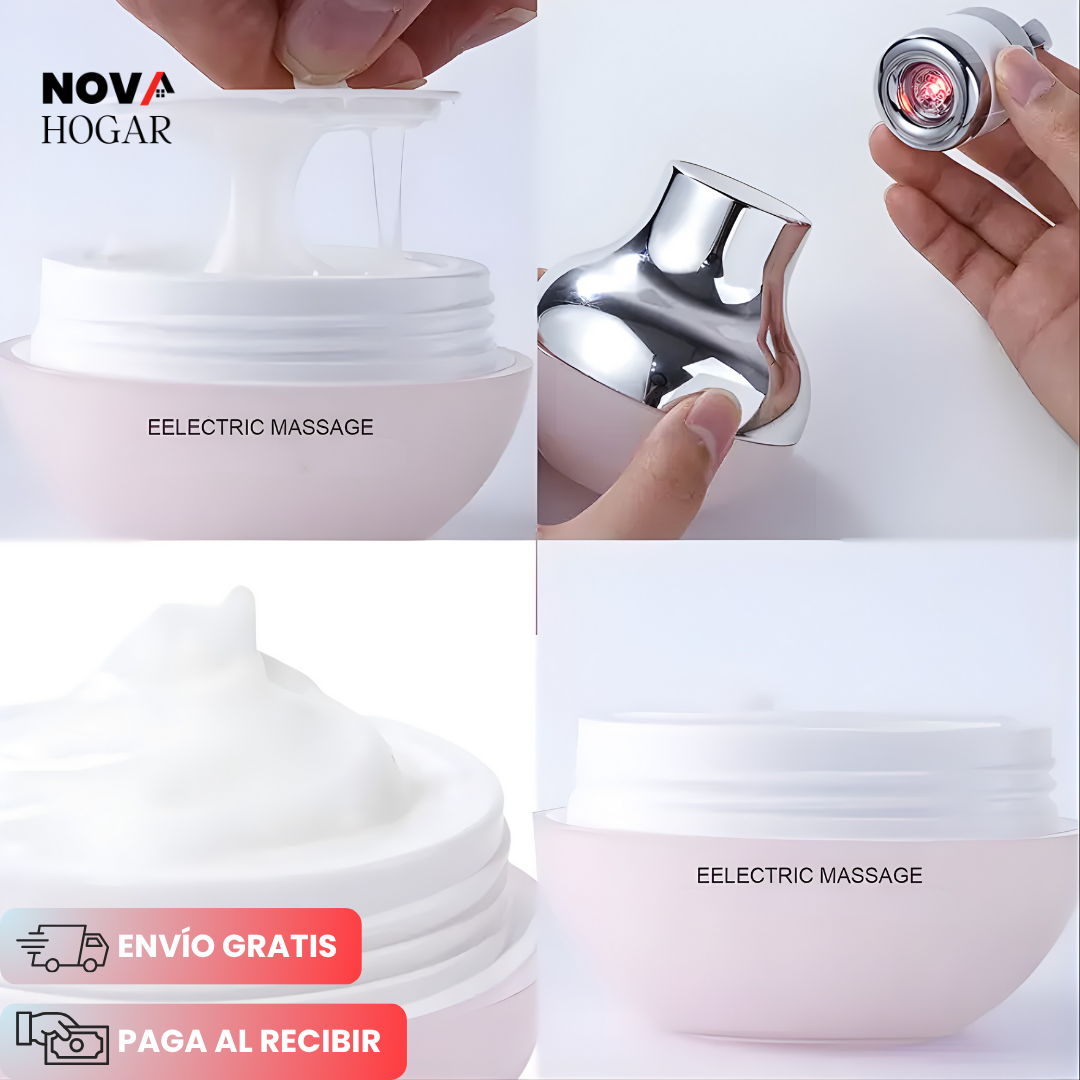 PulseLift™ Crema Hidratante Con Masajeador de Micro Pulsos