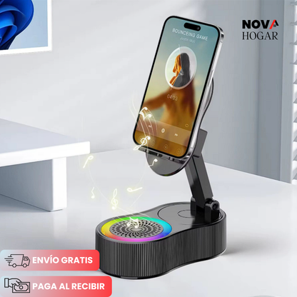 VisiBoom™ Soporte de Celular con Amplificador por Inducción
