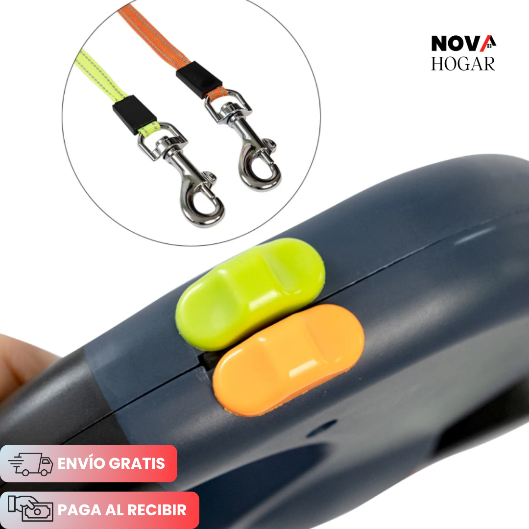 DuoStride™ Correa Doble Antienredos con Linterna