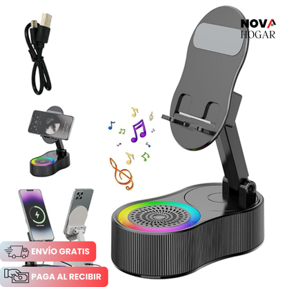 VisiBoom™ Soporte de Celular con Amplificador por Inducción
