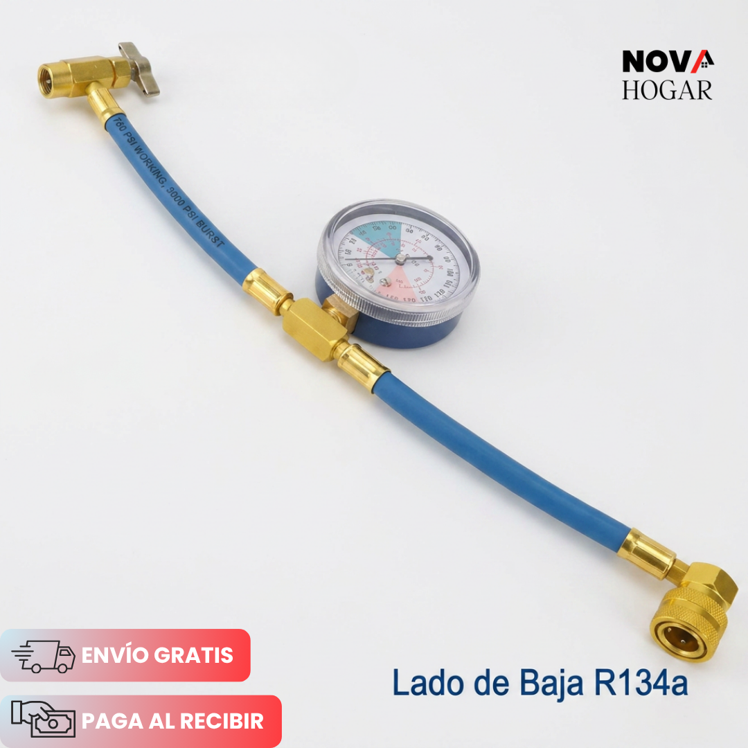 AC-RechargeRig™ Kit De Recarga de Gas para Coche