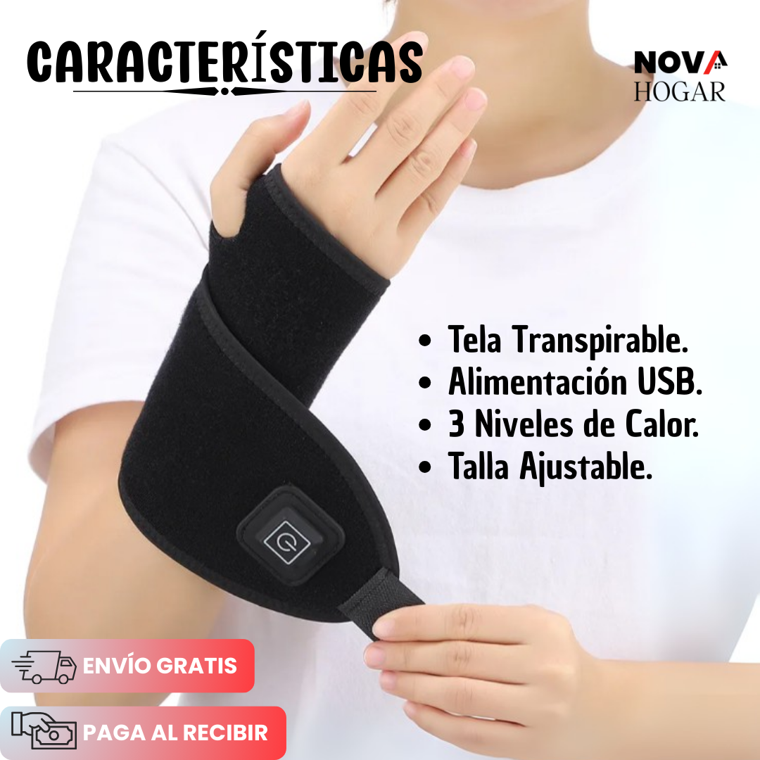 HeatGuard™ Muñequera de Calor Terapéutico