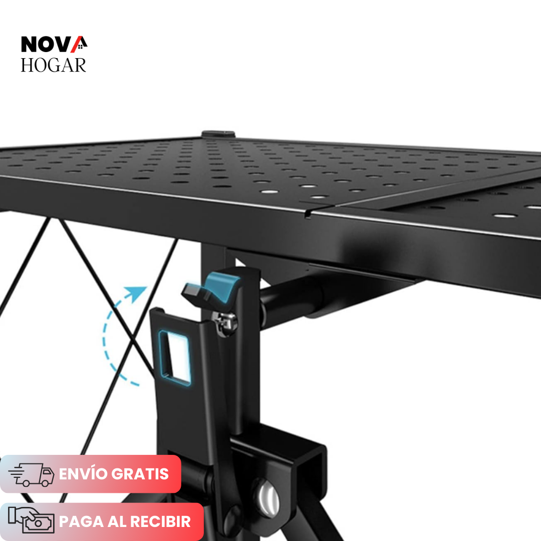 RackShift™ Estante Metálico Plegable de 5 Niveles