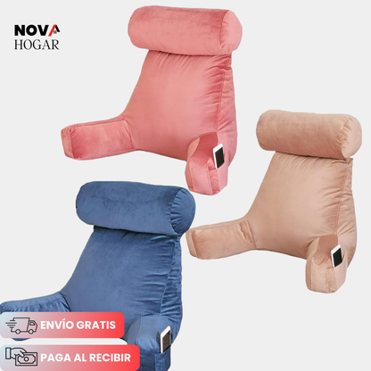 CuddlePillow™ Almohada de Lectura con Respaldo