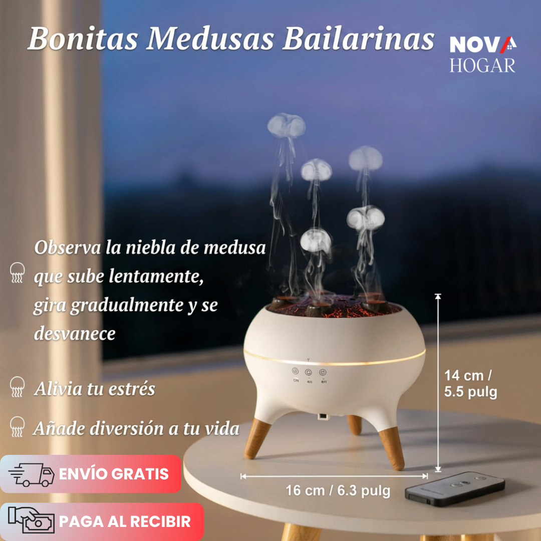 AuraSync™ Difusor De Aromaterapia Efecto Medusa