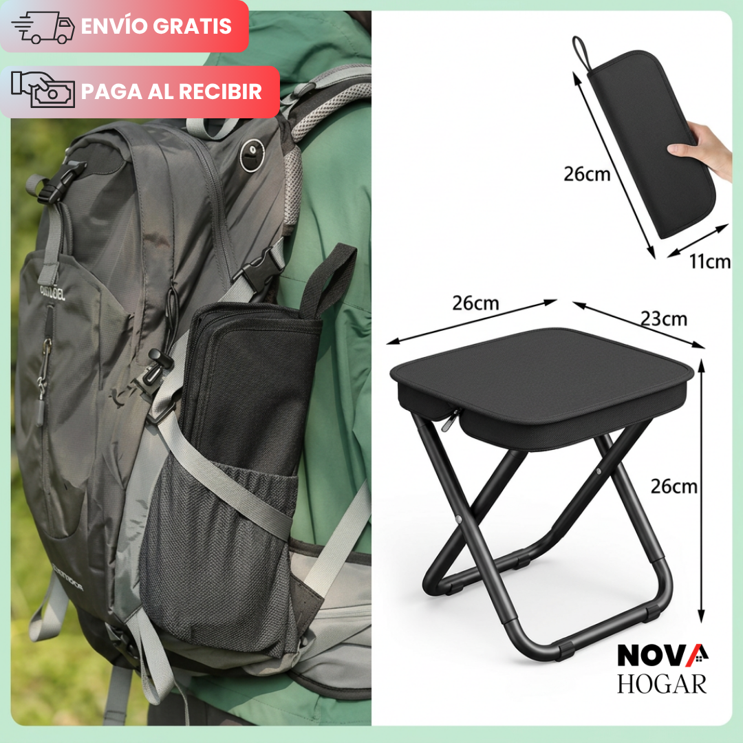 FoldSit™ Silla Plegable Fuerte Y Compacta
