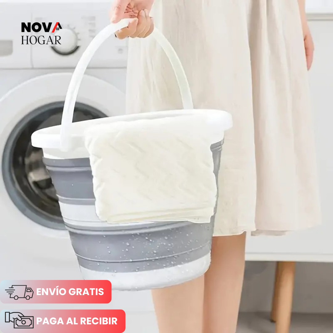 HandyBucket™ Balde Plegable Ahorrador de Espacio