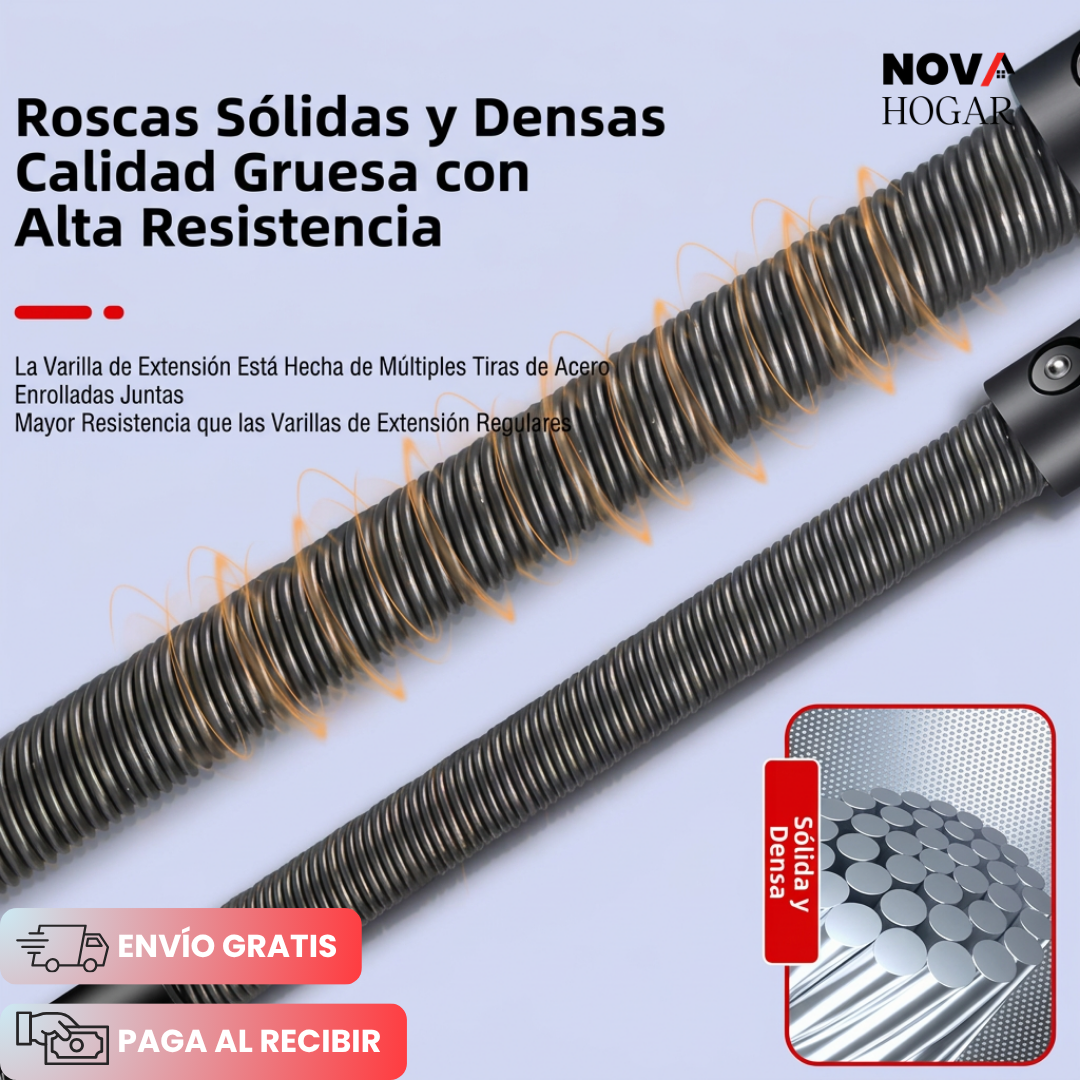 TorqueFlex™ Extensión Flexible de Máxima Resistencia