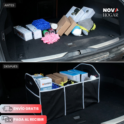 2x1 AutoOrder™ Organizador de Cajuela Plegable para tu Auto