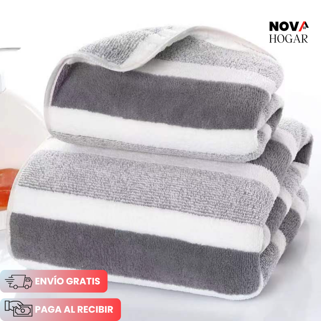 ColorSoft™ Set de Toallas para Pies y Cuerpo