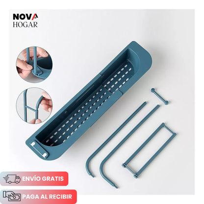 FlexiDry™ Soporte Escurridor Extensible para Lavaplatos