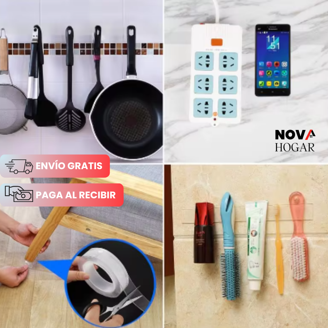 Oferta 2x1: SuperStick™ Cinta Adhesiva Ultrafuerte y Reusable