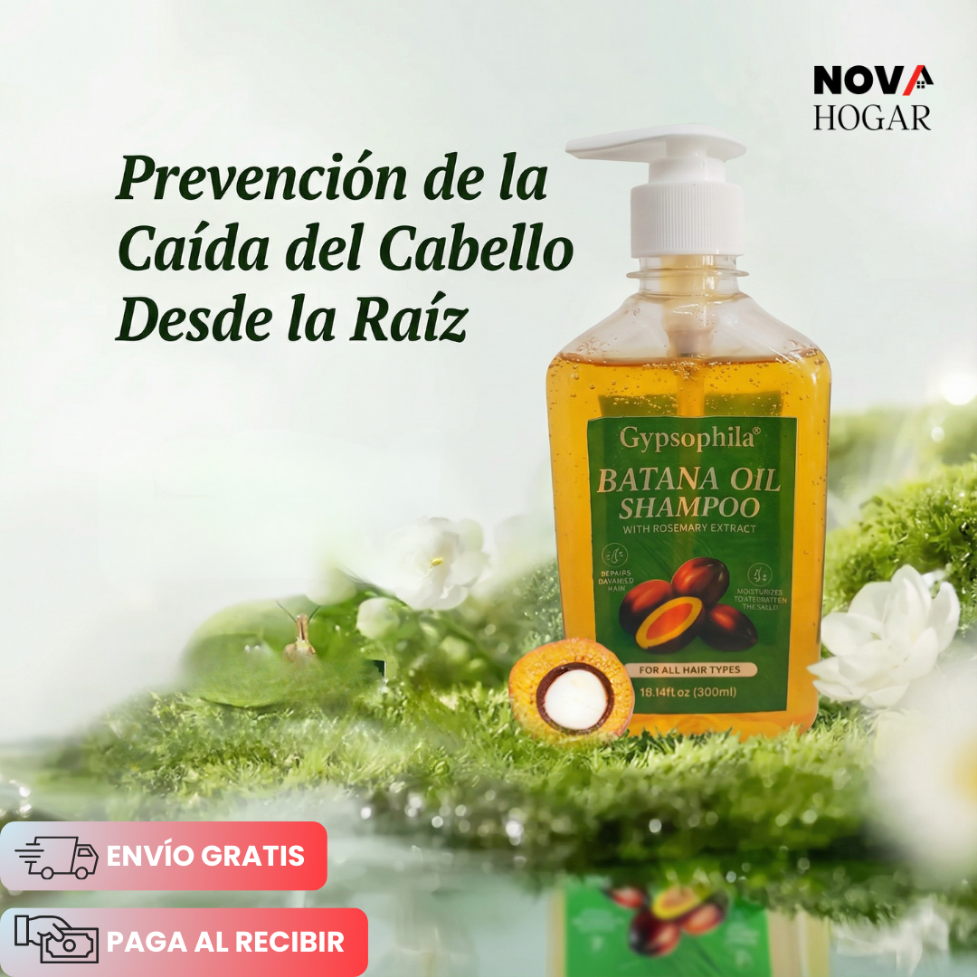 2x1 Gypsophila® Shampoo Reparador con Aceite de Batana