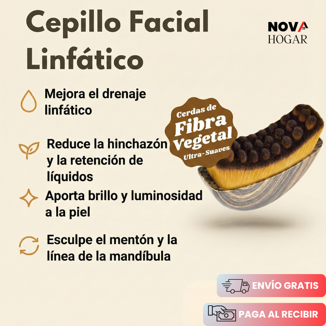 2x1 LymphBrush™ Cepillo Facial Efecto Lifting