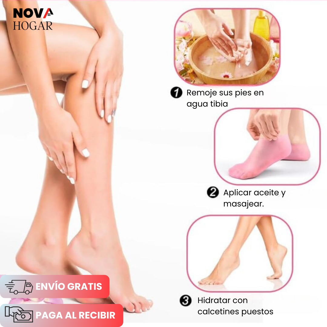 SootheCare™ Medias de Belleza para Máxima Hidratación y Suavidad