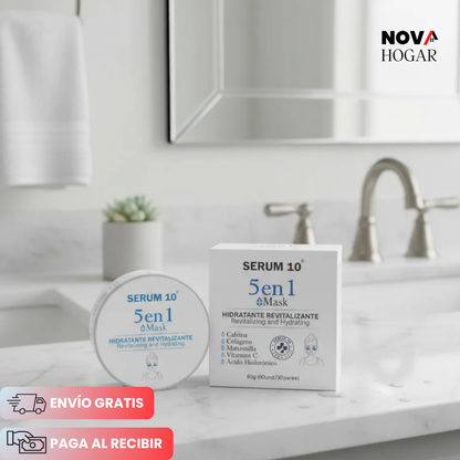 Serum 10® Pack X60 Parches Hidratantes y Revitalizantes 5 en 1