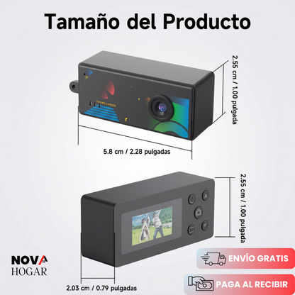 RetroSnap™ Mini Cámara De Bolsillo Con Estilo Retro