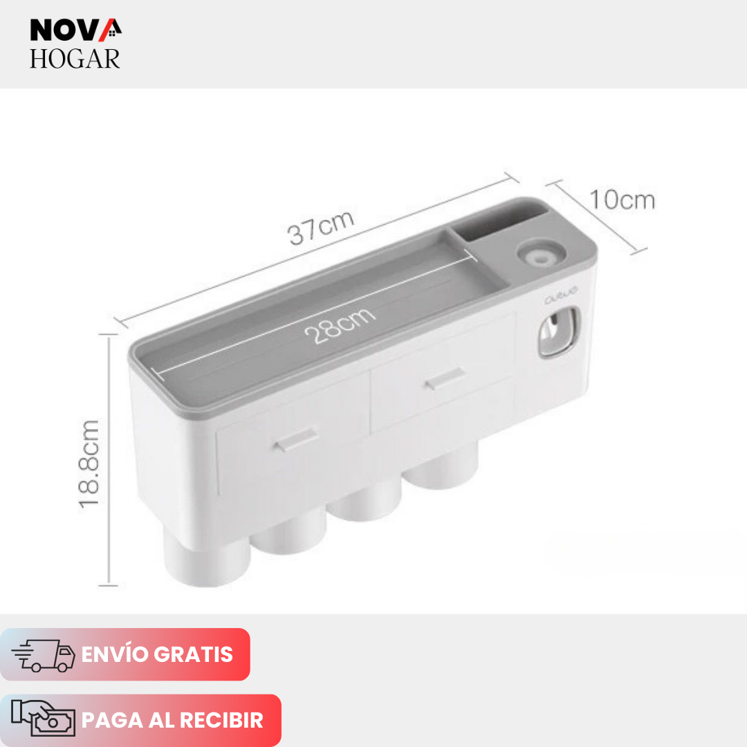 HygieneStation™ Organizador Multifuncional para Baño Diseño Elegante