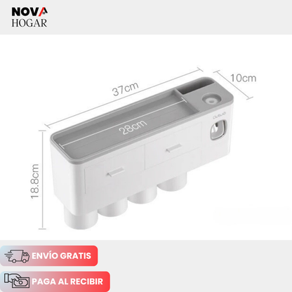 HygieneStation™ Organizador Multifuncional para Baño Diseño Elegante