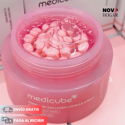 Medicube™ Crema Reafirmante con Cápsulas Pink PDRN de 55gr