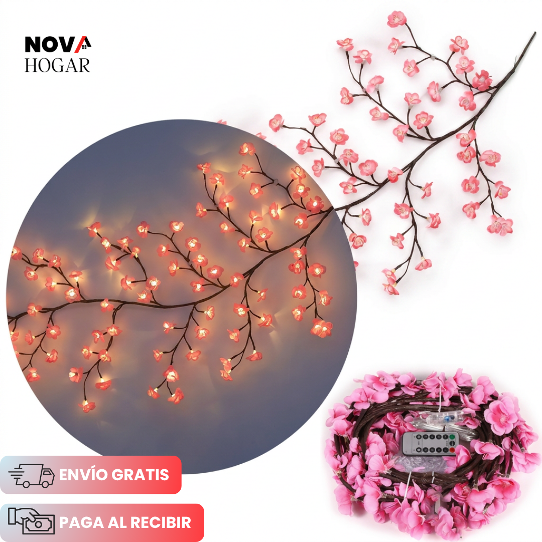 MagicSakura™ Hermosas Flores De Cerezo Iluminadas