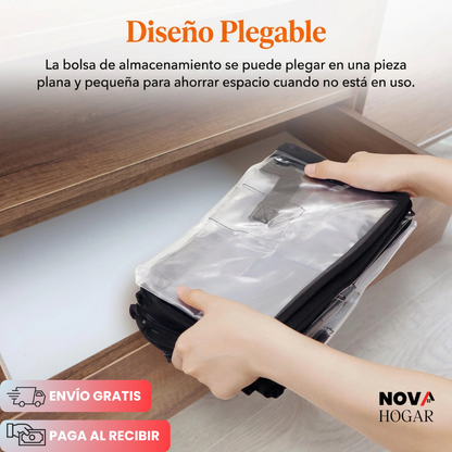 2x1 PackGuard™ Bolsas Organizadoras Grandes Transparentes