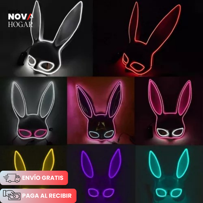 Máscaras de Halloween con Impactante Iluminación Led