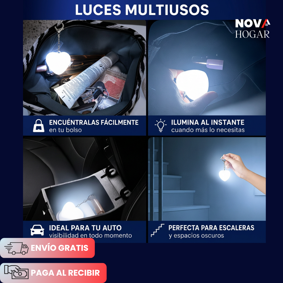 HeartGlow™ Hermosa Lámpara para tu Cartera