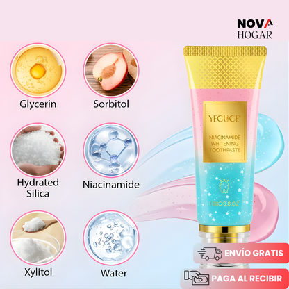 BrightNia™ Pasta Dental Blanqueadora con Niacinamida