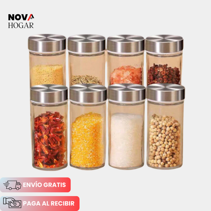 TasteTower™ Organizador de Especias Giratorio Premium