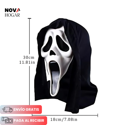 ScarletGhost™ Máscara Fantasmal con Sangrado