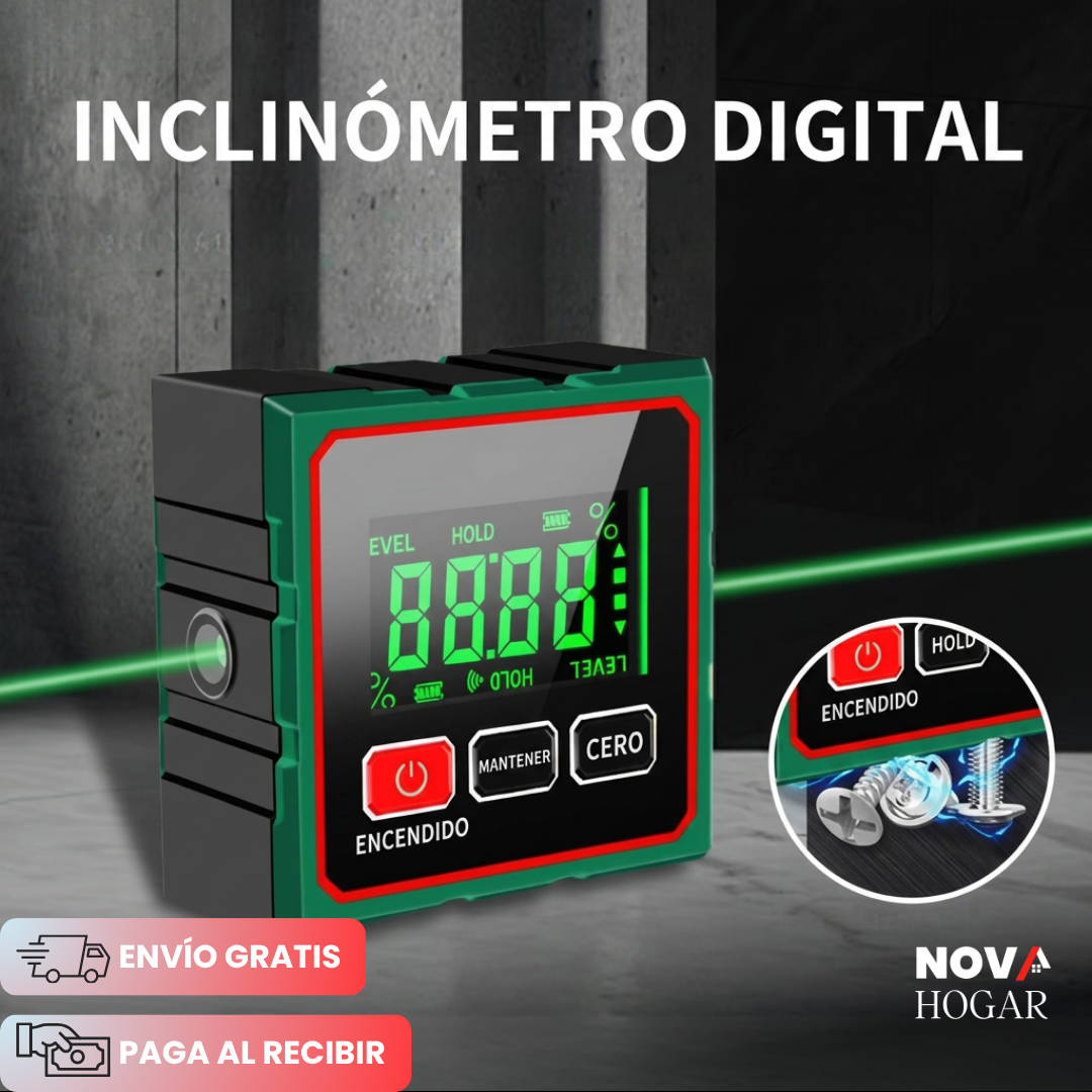 NanoLevel™ Nivel Láser Digital de Alta Precisión