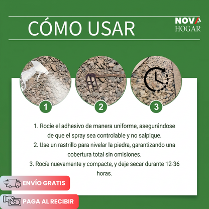PebbleGlue™ Pegamento para Piedras de Jardin 120ml