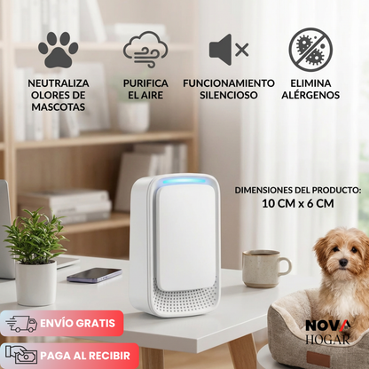 IonPure™ Purificador Iónico para Hogares con Mascotas