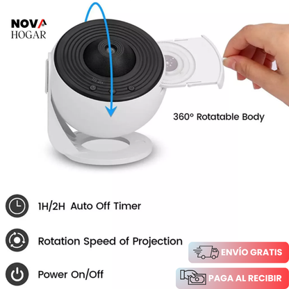 GalaxyView™ Proyector Astronómico Premium Realista
