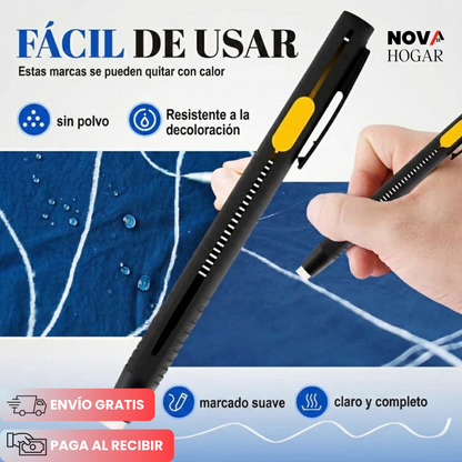 2x1 SewMaster™ Lapiz de Tiza para Costura