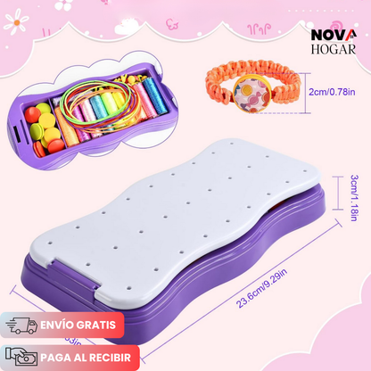 CharmLoom™ Kit Creativo de Bisutería para Niñas