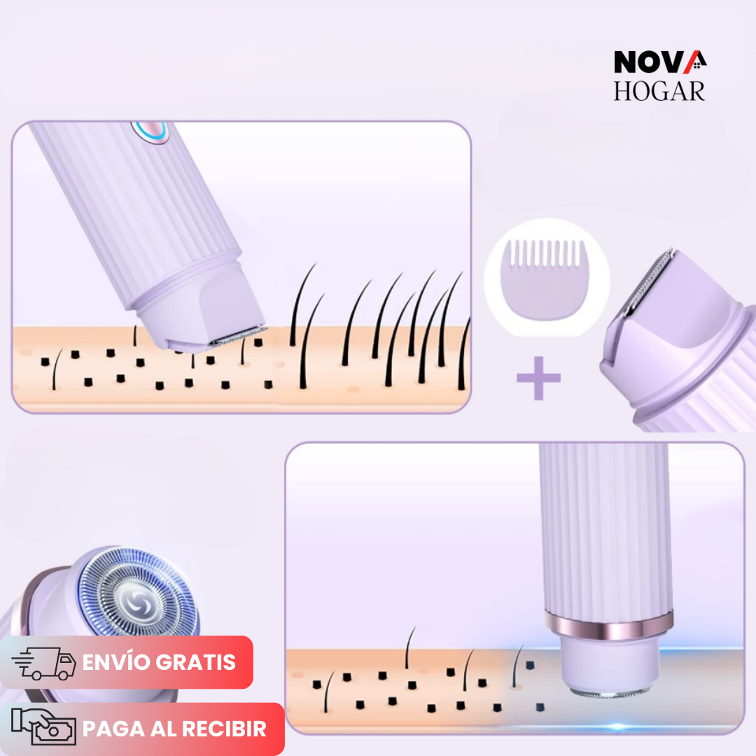 PureTrim™ Depilador de Doble Cabezal para Dama