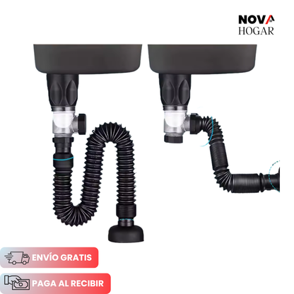 FlexiDrain™ Kit Tubo de Drenaje Flexible Antiolor
