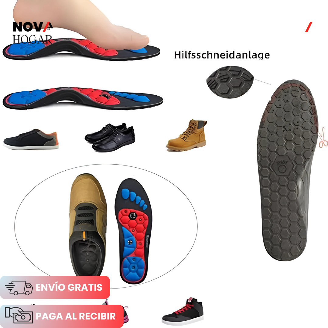 MagniStep™ Plantillas Magnéticas de Acupresión